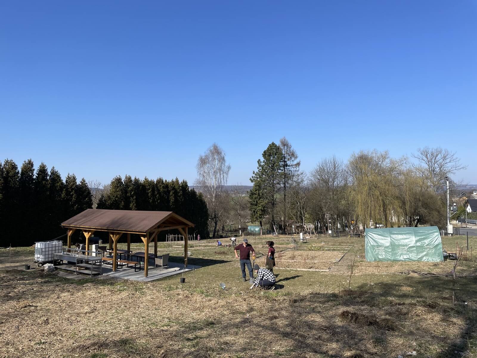 Ogród Pod Gwiazdami przed rozpoczęciem sezonu