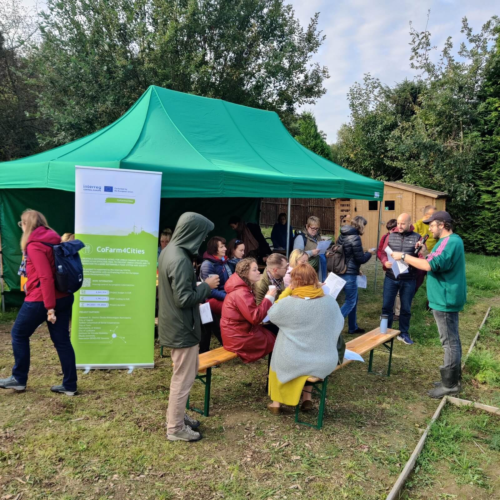 Wizyta gości z CoFarm4Cities. fot. Tomasz Kuźma